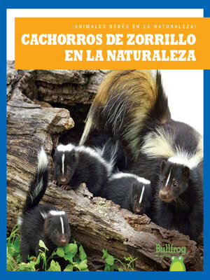 cover image of Cachorros de zorrillo en la naturaleza (Skunk Kits in the Wild)